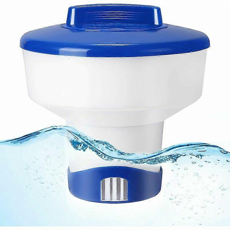 Inch Floating Pool Dispenser, Chlorine Diffuser, Floating Pool Diffuser, Swimming Pool Chlorine Tablet, Pool Chemical Float Diffuser for Cleaning Pool