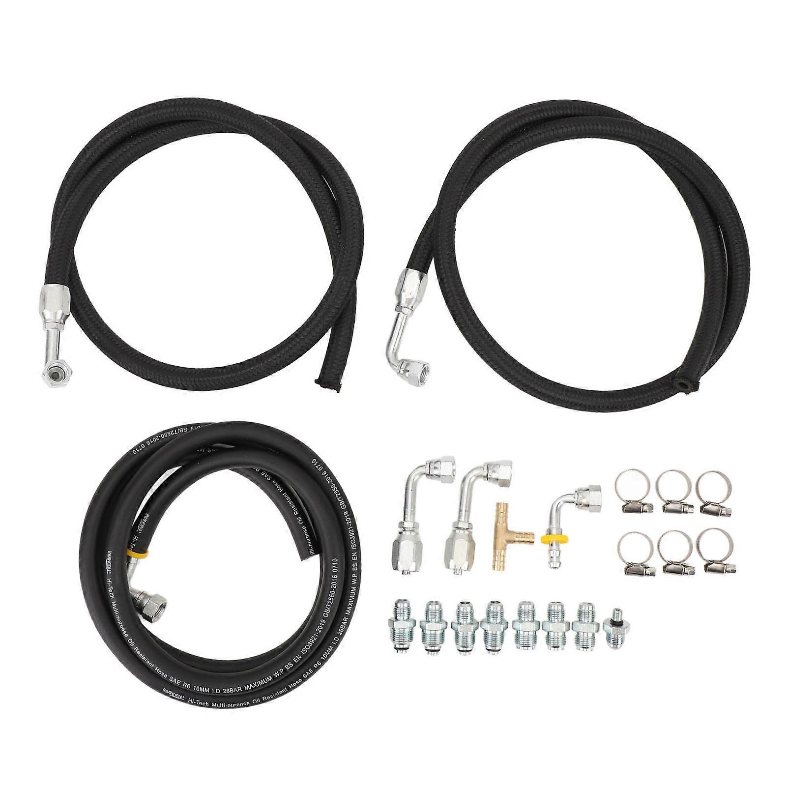 Steering Hose Hookup Kit with Fittings HAHK R Reliable Enhanced Performance for Hydroboost Power Brake Booster