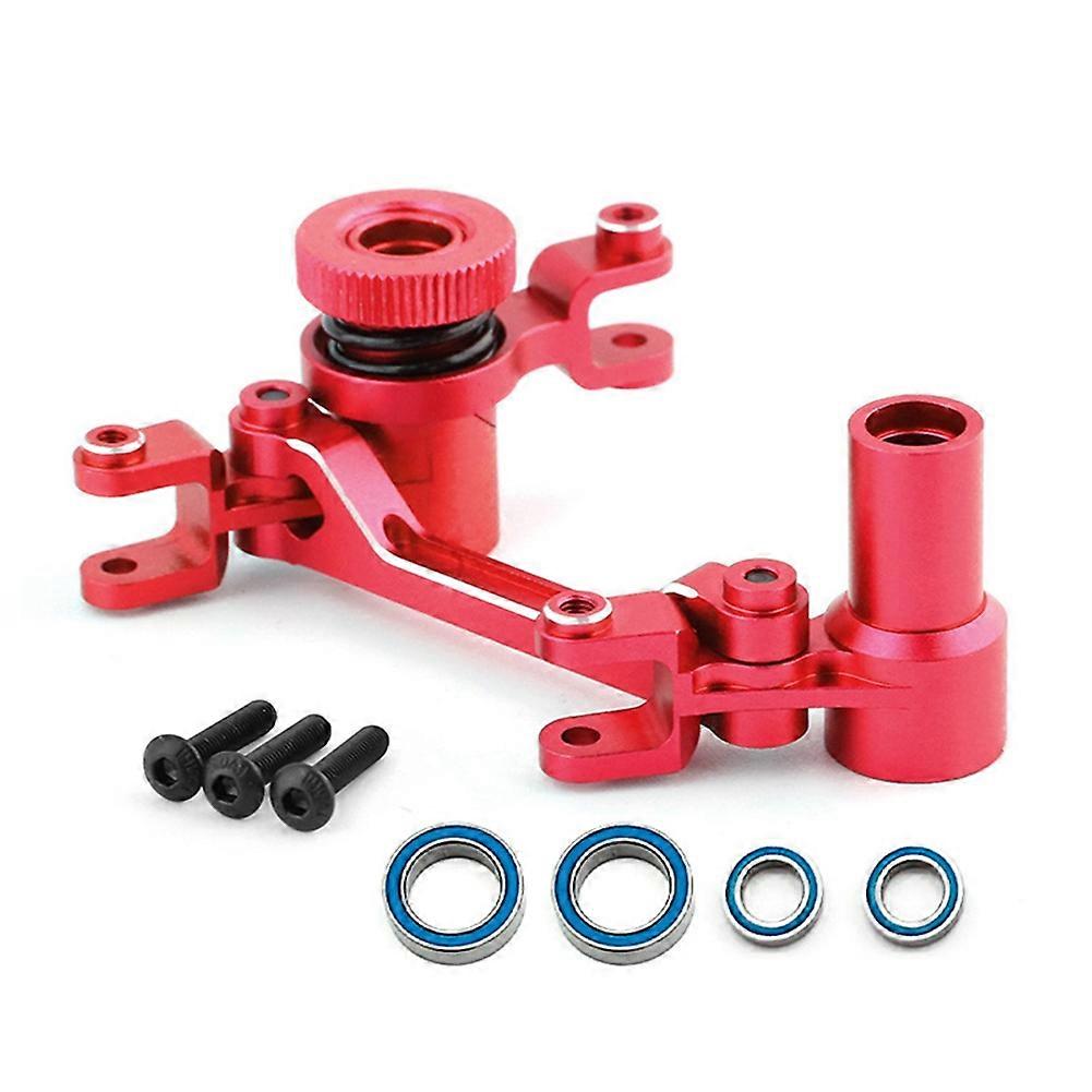 Metal Steering Components Steering Assembly 8543 for UDR Desert 1/7 RC Car Upgrade Parts,Red