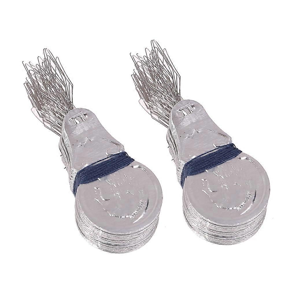 100pcs Bow Wire Loop DIY Needle Threader Stitch Insertion Hand Sewing Machine