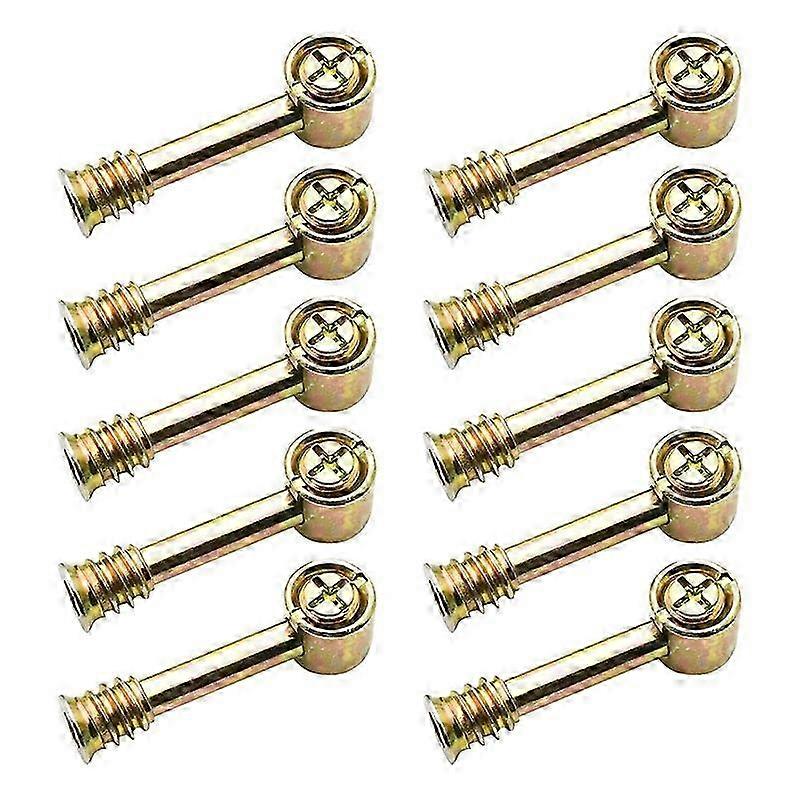 Furniture Eccentric Fitting Hammer Screw Nut 4 in 1 Connector Four-in-one Bed M6
