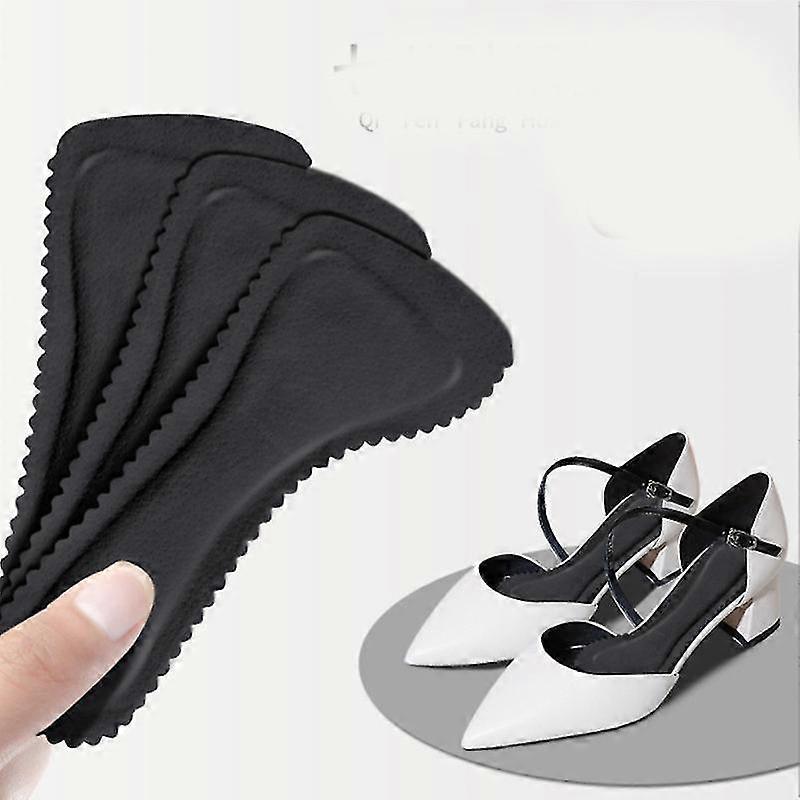 Self-adhesive Sandals Insoles Breathable And Sweat-absorbent Heeled Shoes Non-slip Stickers Seven-point Pads Soft Bottom