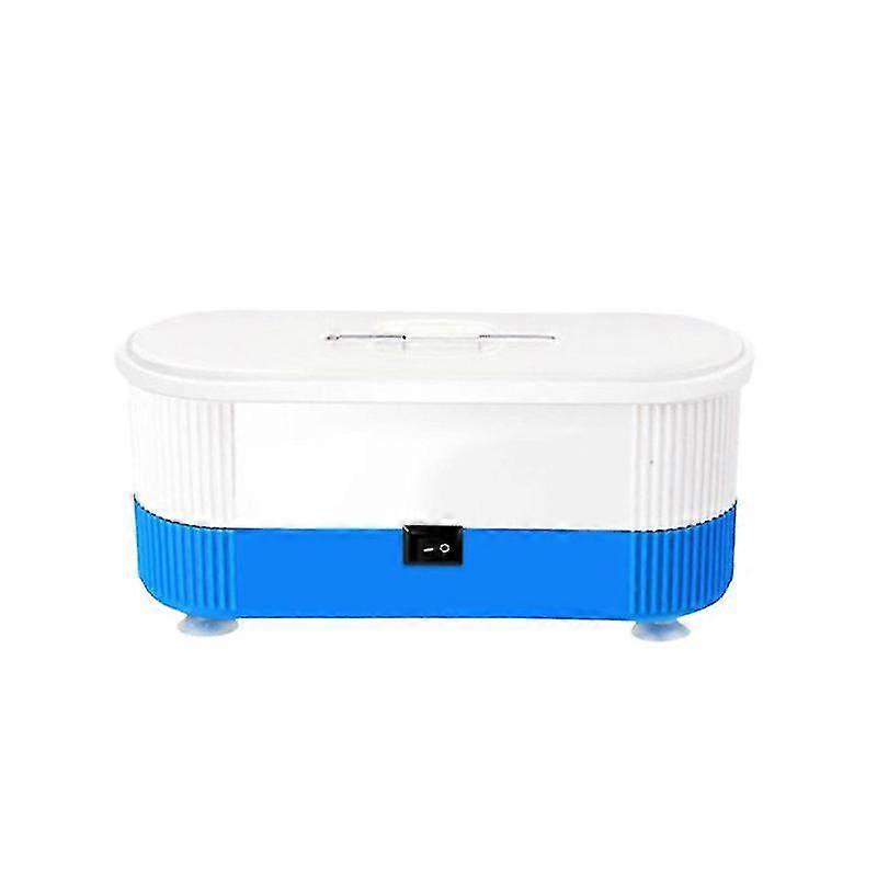 Automatic Small Jewelry Cleaner Portable Mini Cleaning Machine(blue)