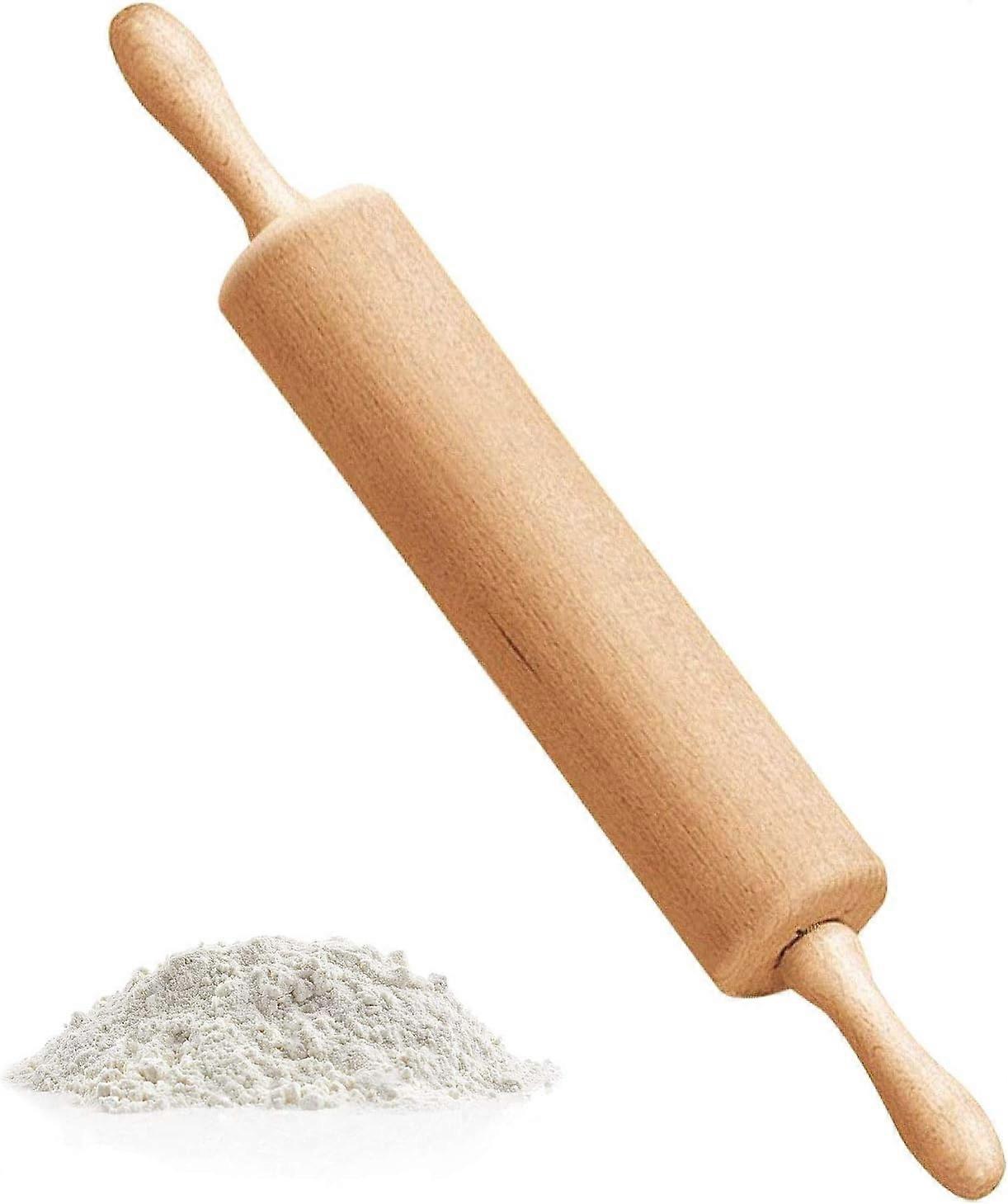 2025 Suitable Professional Rolling Pin in Solid Beech Wood, Rolling Pin in Beech Wood