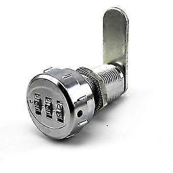 Code Lock Coded Cabinet Drawer Lock Digital Mechanical 3 Digit Combination Code Zinc Alloy For Cabinet Cupboard Drawer Mailbox