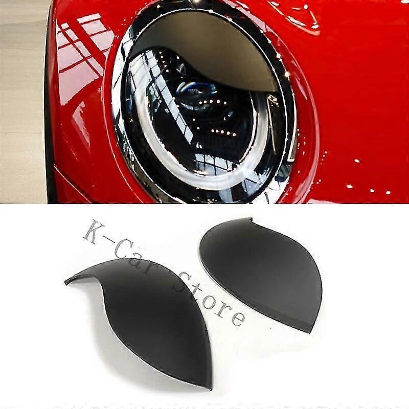 2 Pcs For Bmw Mini Cooper F54 F55 F56 F57 R55-r59 Headlight Eyebrow ...