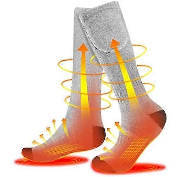Electric battery heated socks