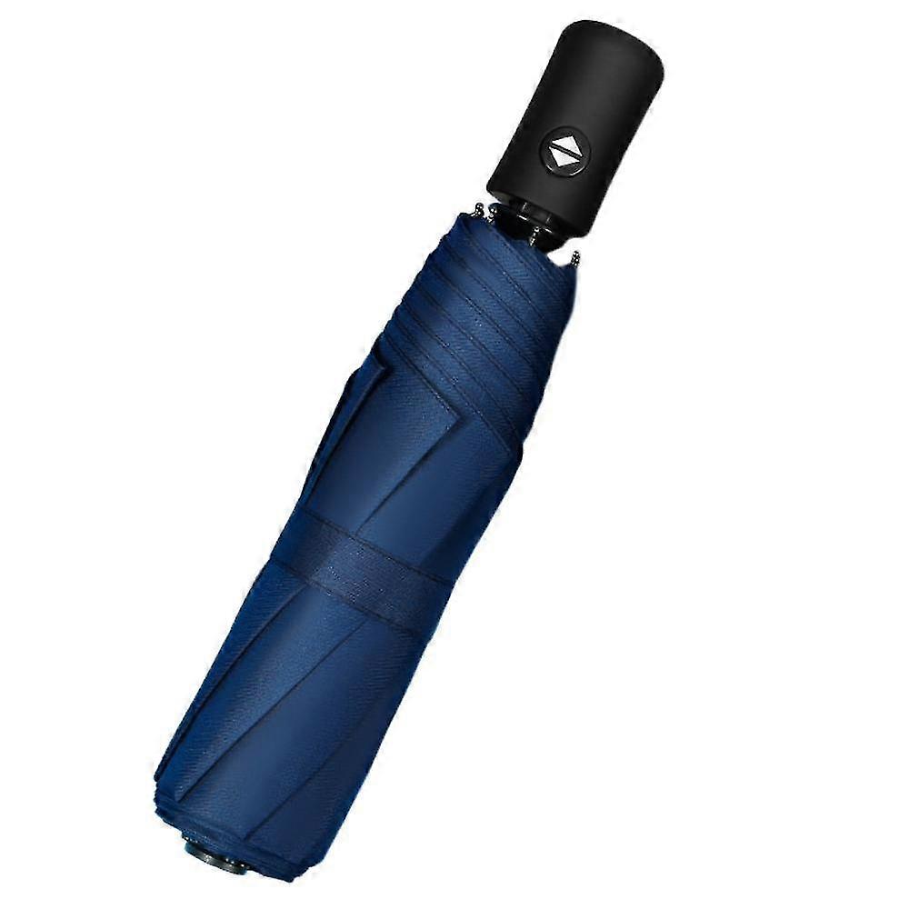 Sun Umbrella, Stay Protected With Uv Protection, Auto Open Compact Umbrella With Lightweight And Windproof Function For Summer Outdoors(navy Blue)