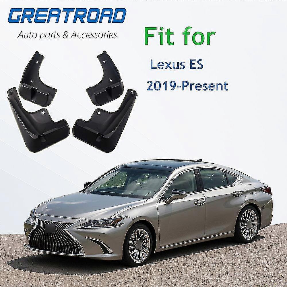 4pcs Mud Flaps Mudguards For Lexus Es Es300h Es350 F-sport 2019 2020 Mud Flaps Splash Guards Mudflaps Fender Front Rear