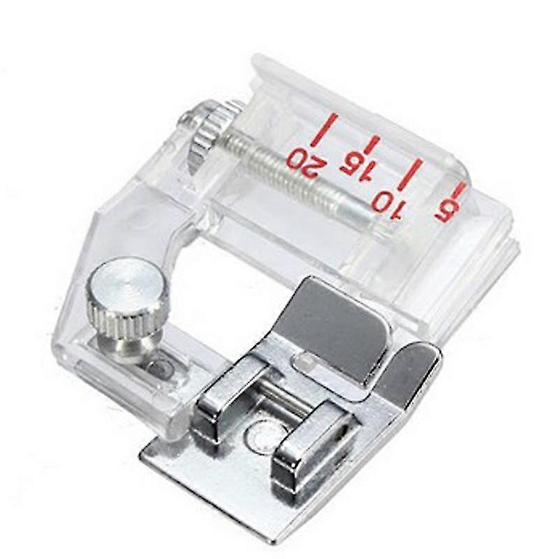 Low Shank Bias Tape Binding Presser Foot Sewing Machine(4pcs, Silver)