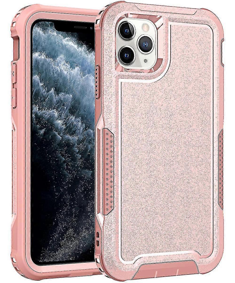 دعم علبة الشحن اللاسلكي ل Iphone 11 Pro ، حماية الكاميرا ، حماية الزوايا الأربع ، حماية الزر