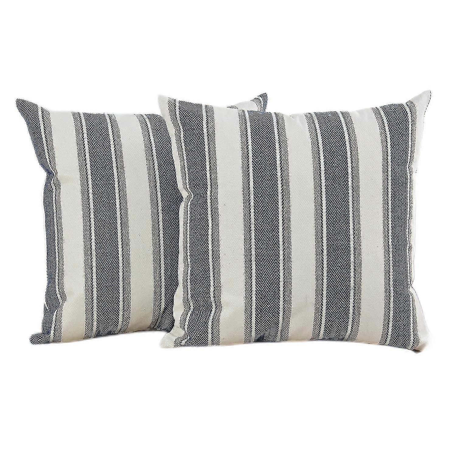 Stripe Throw Covers (2 Pcs, )