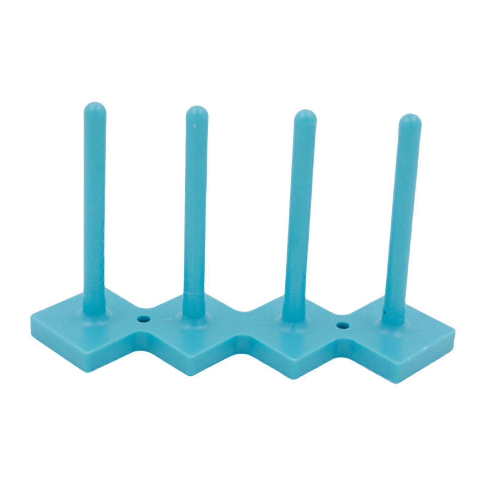 Bobbin Thread Stand Ribbon Organizer Magnetic for Serger Quilting Embroidery Blue