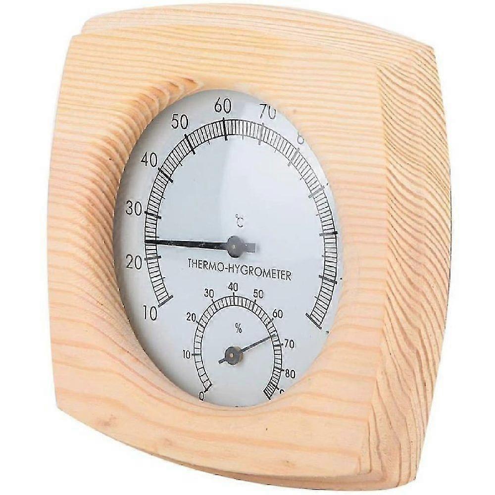 Tre Badstue Termometer Hygrometer Termometer Hygrometer Badstue Rom GranSkive Hygrometer Termometer