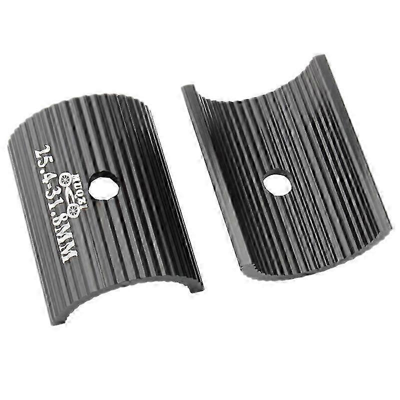 Bike Handle Bar Shim Bicycle Handlebar Adapter Bushing Stem Reducer 25.4-31.8mm Bicycle Parts Blac s