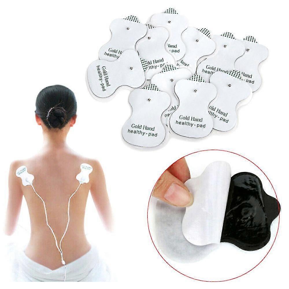 Unisex Stud Replacement Electrode Pads For Tens Machine Therapy Massagers Sets Boris