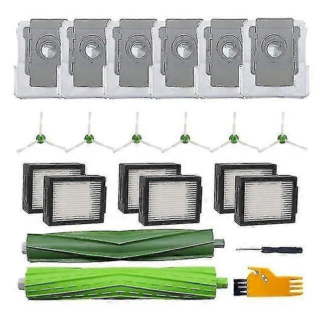 Replacement Parts Kit Compatible Compatible With Irobot Roomba I7 I7+i6+i8 I3+/plus E5 E6 E7 Vacuum Cleaner Side