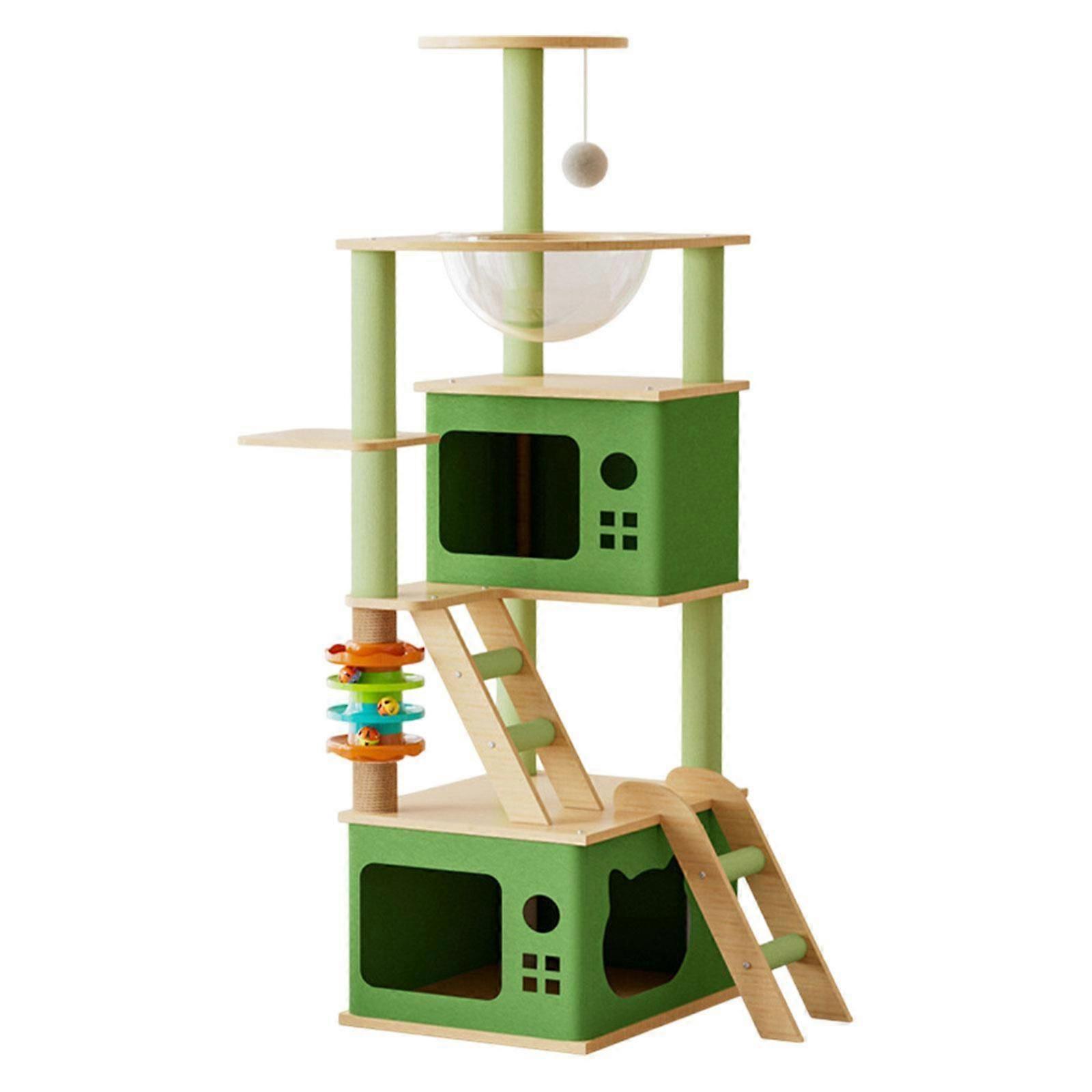 Cat Climbing Tree Pet Supplies for Indoor Scratch Post for Kittens Rest Play N8