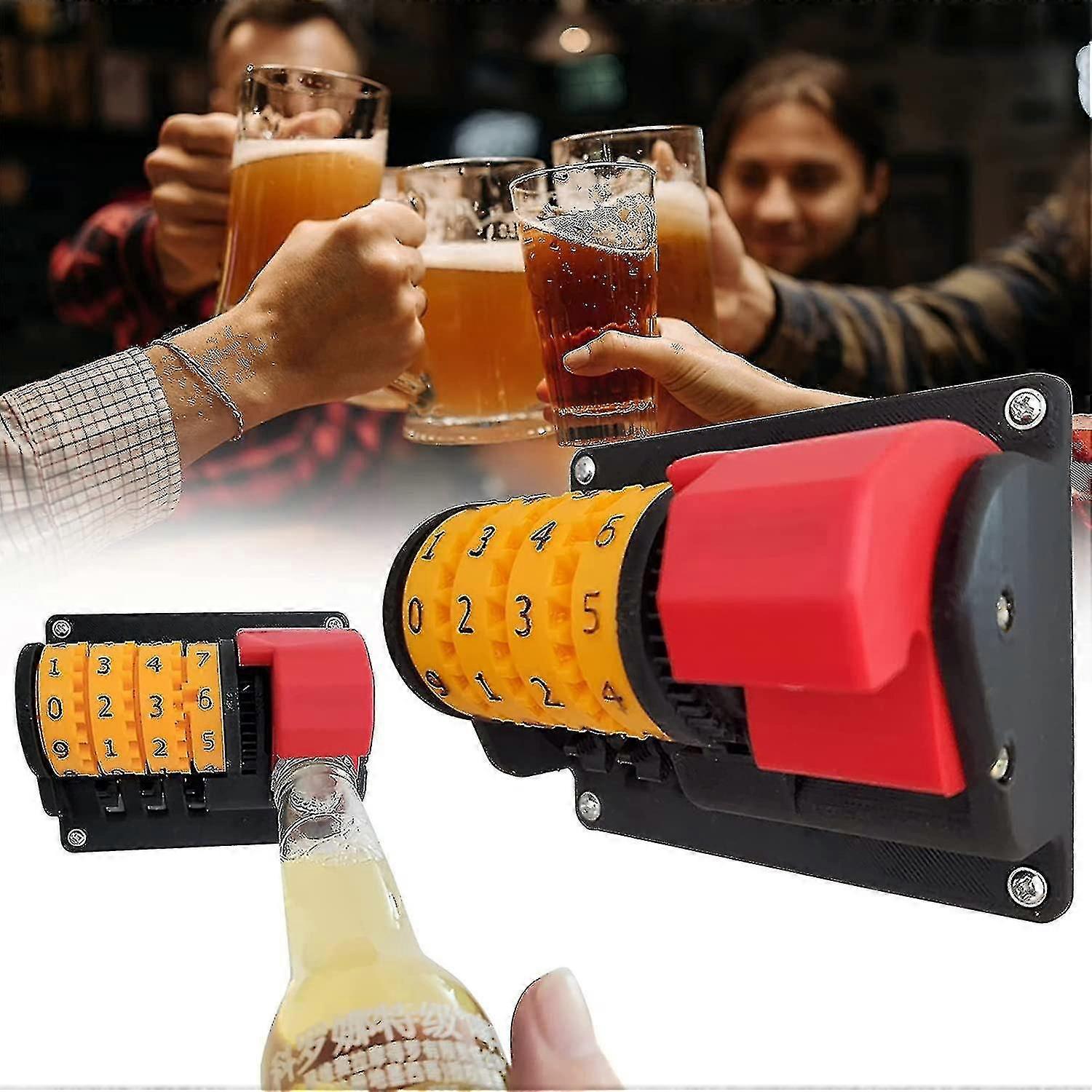 Wall Mounted Bottle Opener Beer Counter Bottle Opener With Precise Numbers Manual Beer Bottle Opener