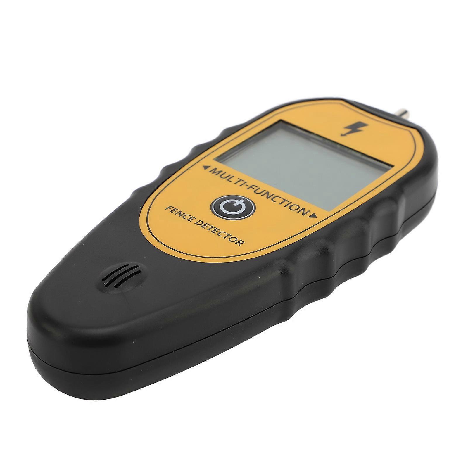 15KV Handheld Electric Fence Voltage Tester - Digital Display Fault Finder for European Farms, Ranches & Gardens