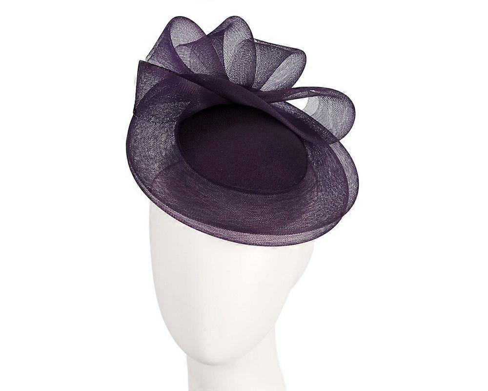 Purple Custom Made Cocktail Hat K4691PR