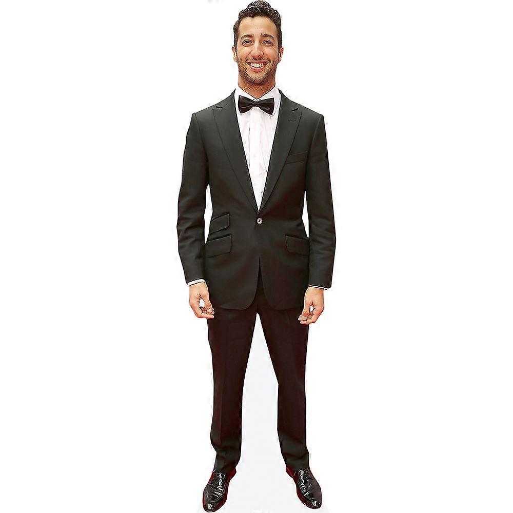 Daniel Ricciardo (Bow Tie) Cardboard Cutout (lifesize OR mini size). Standee. Stand Up.