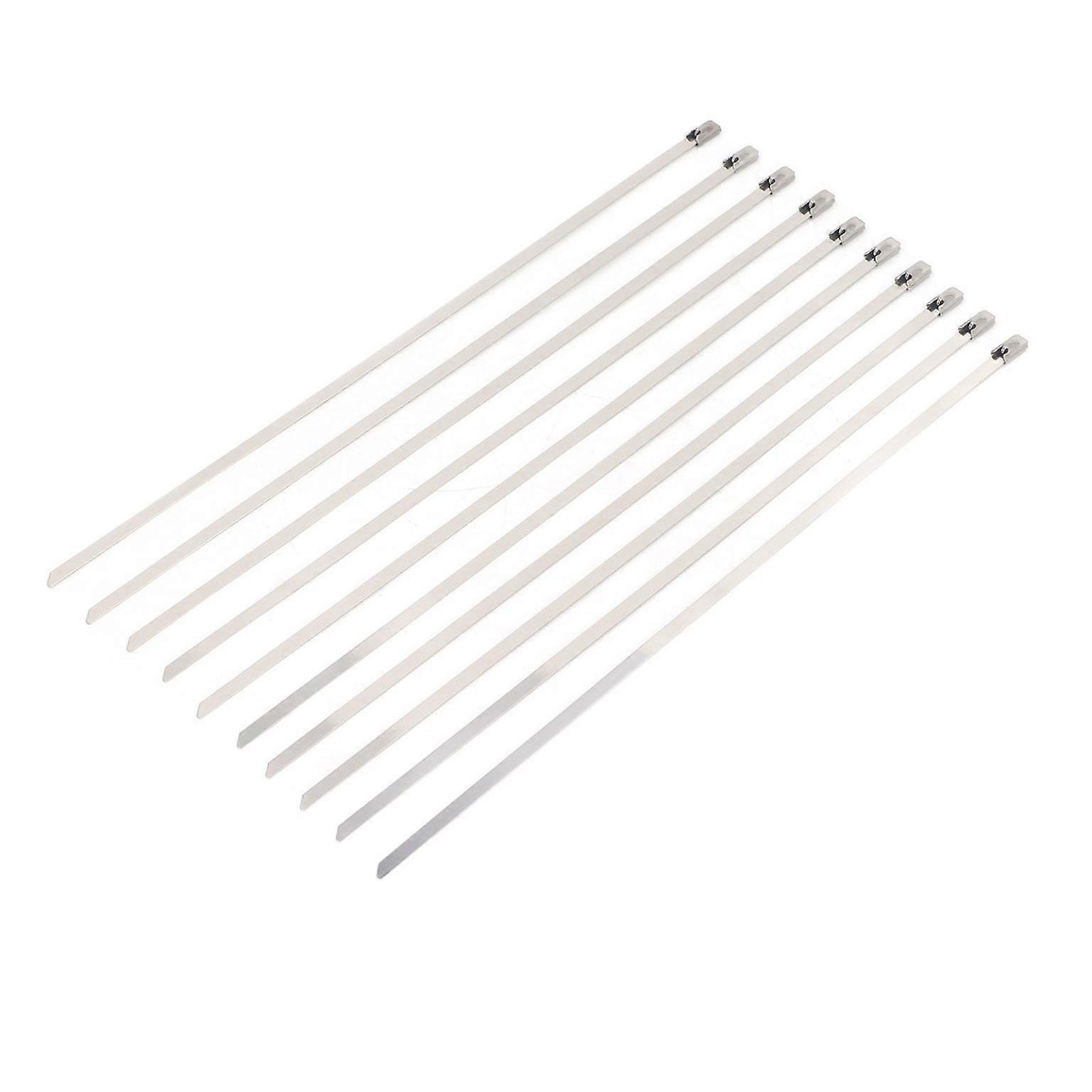 self locking metal cable ties 100Pcs Stainless Steel Cable Tie Set Self Locking