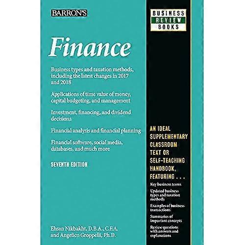 Finance (Barron's Business Review)