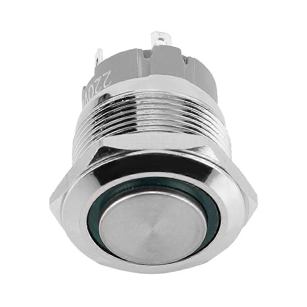 12V LED Power Symbol Angel Eye Push Button Toggle Metal ON/OFF Switch