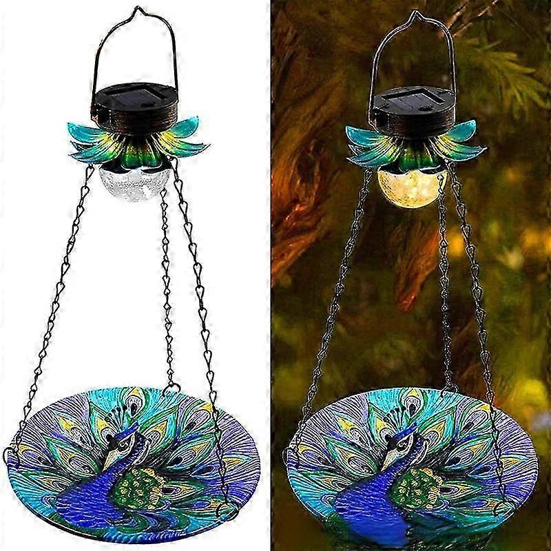 Mangeoire à oiseaux Énergie solaire Cage à oiseaux Nourriture Plats d’eau