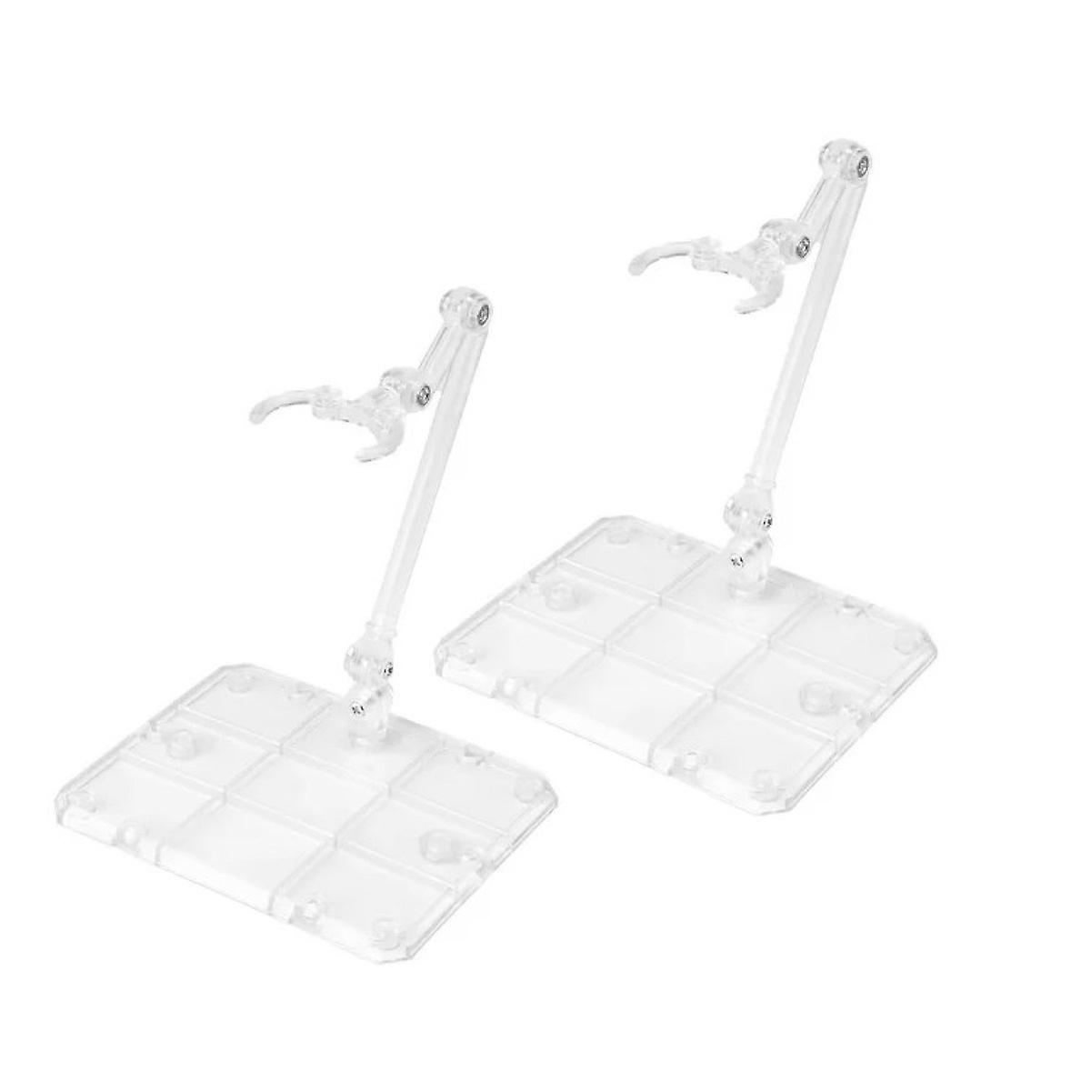 Action Figure Stand, 2PCS Display Holder Base for Gundam Models