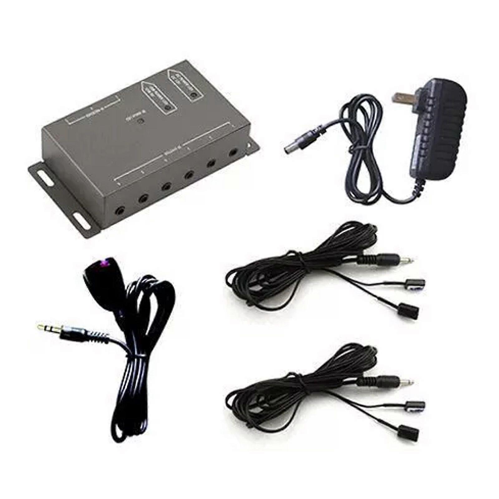 Hidden IR Infrared Remote Control Repeater Emitter Receiver System Kit