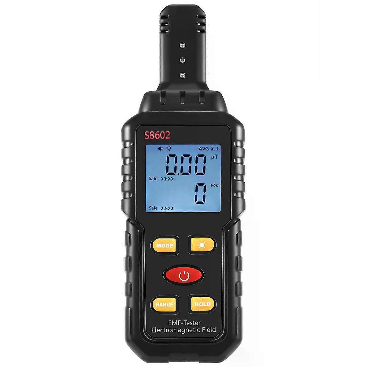 3-In-1 Radiation Dosimeter Counter Geiger EMF Meter Automatic Alarm Real-Time Measure Radiation Detector Tester