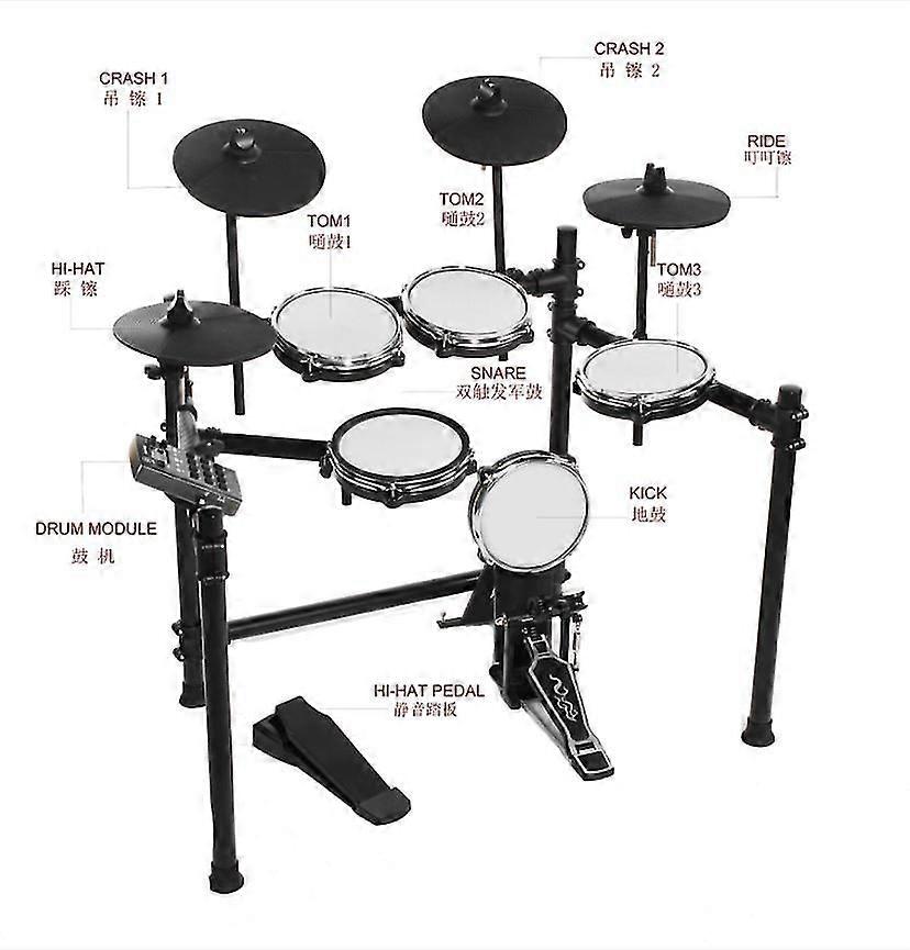 9 Electronic Mesh Drums