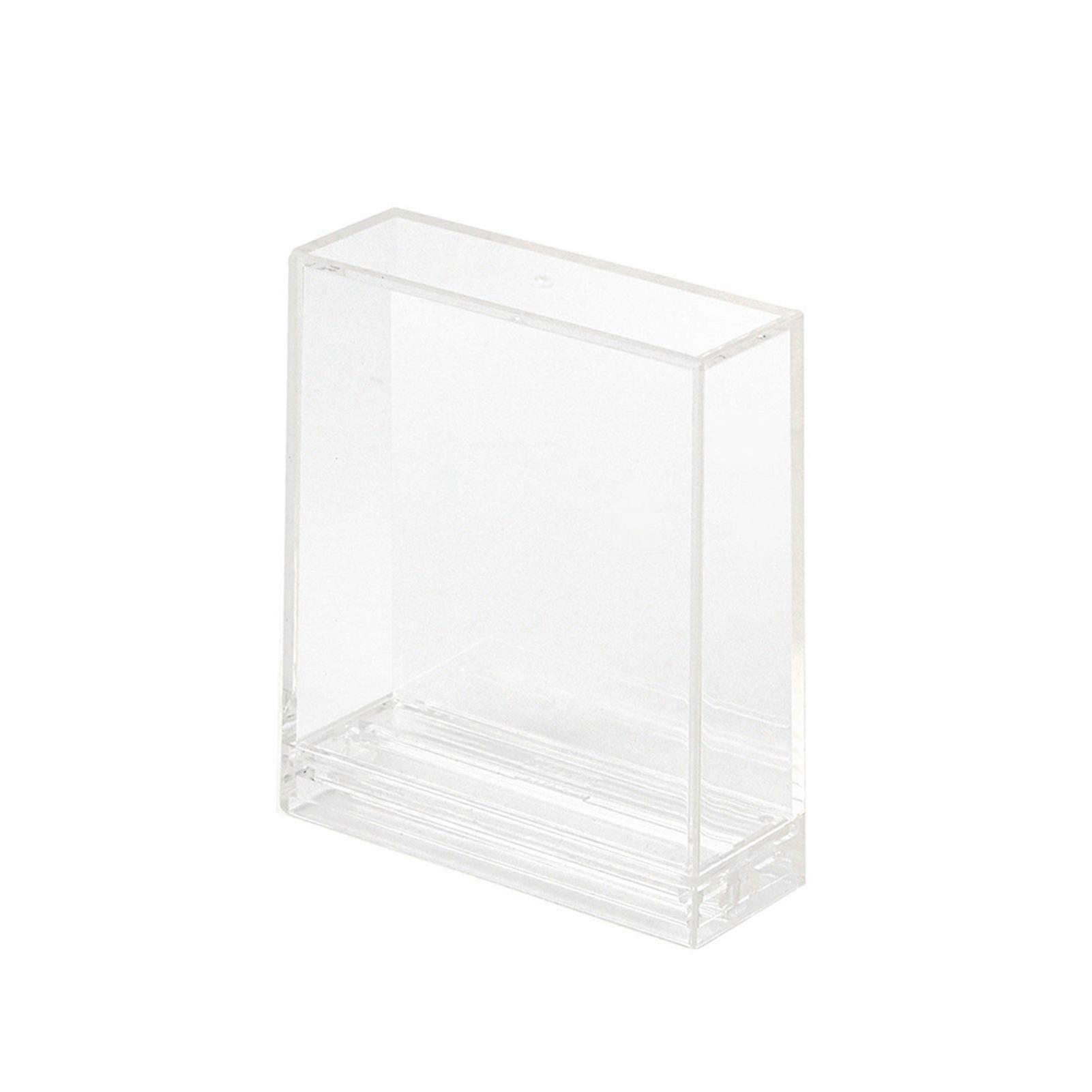 Clear Photo Frame Double-sided Visible Dustproof Groove Base Heavy Duty Desktop 3-Inch Instant Camera Photo Picture Display Frame