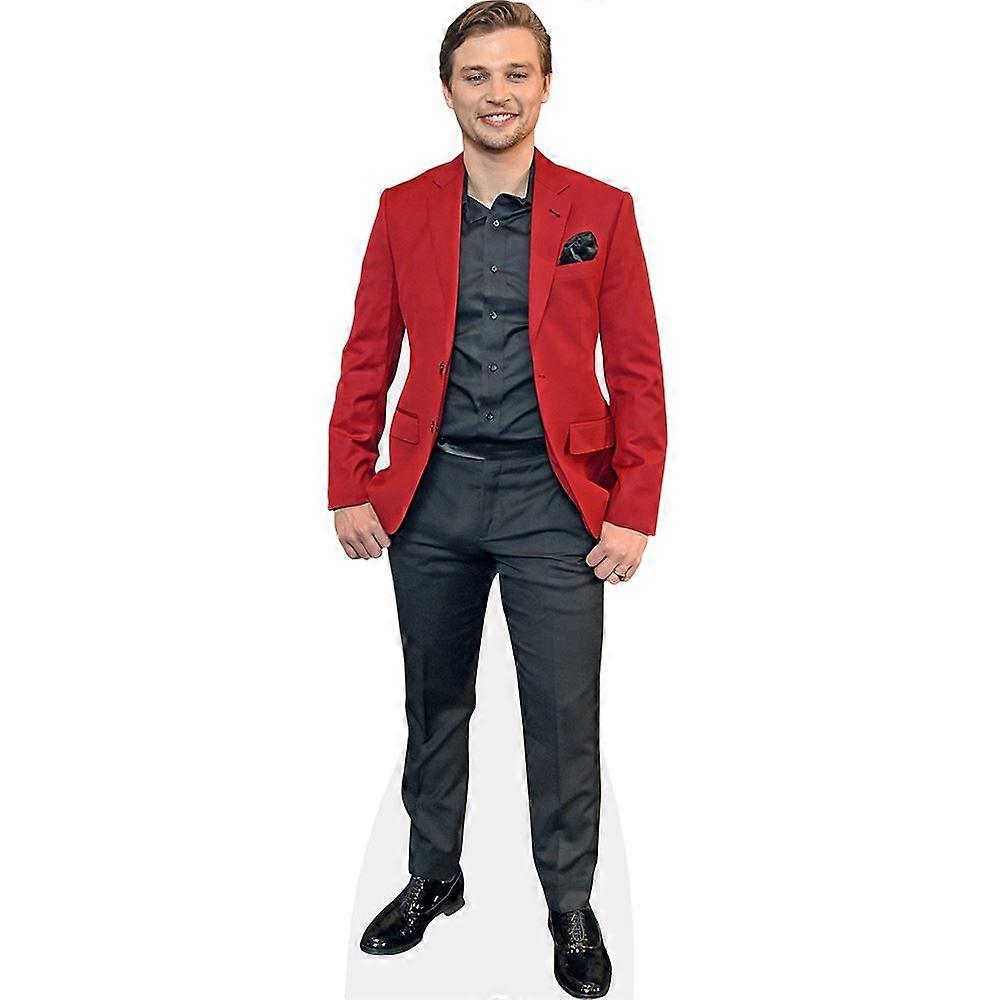 Darren Mann (Red) Cardboard Cutout (lifesize OR mini size). Standee. Stand Up.