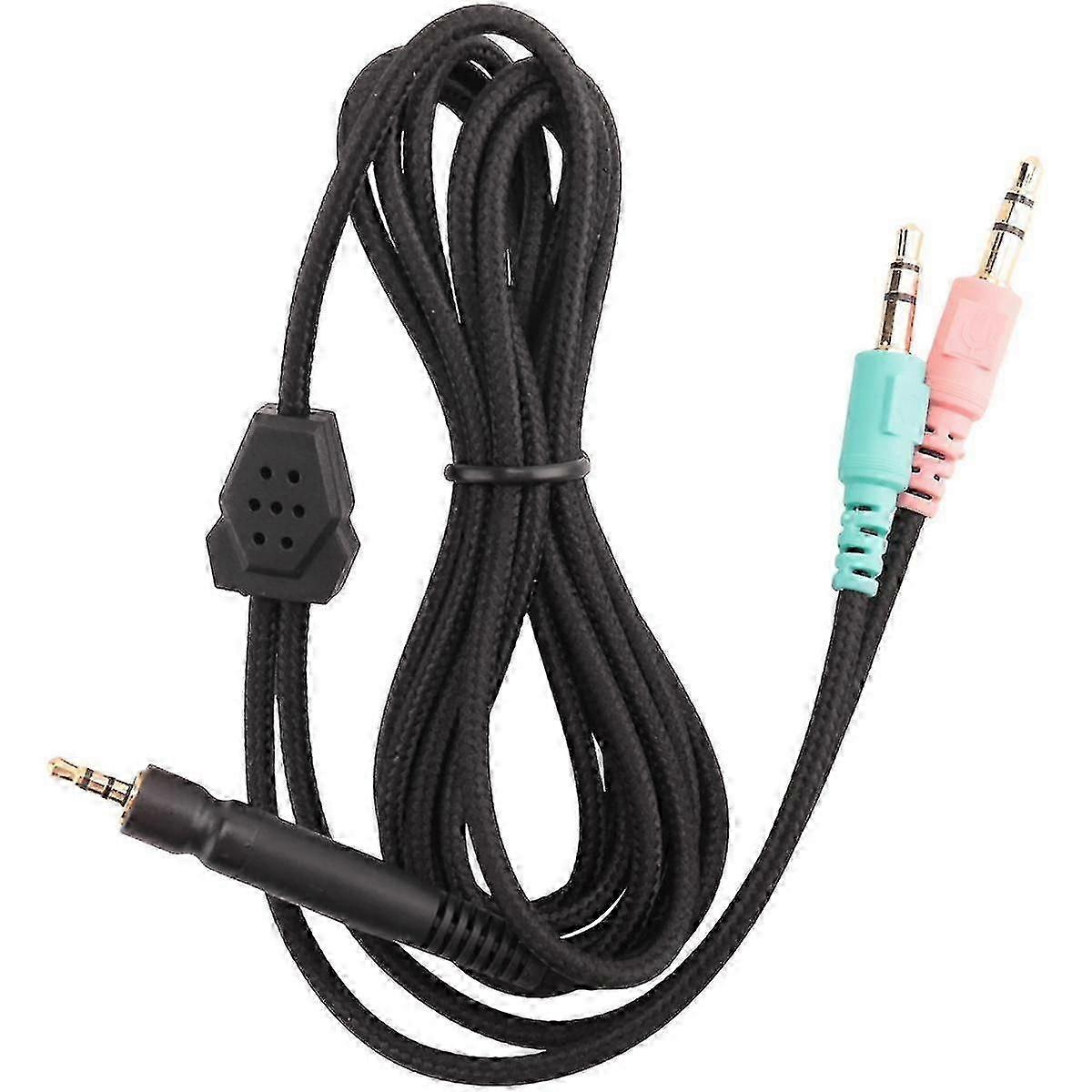 Câble de remplacement pour casque Sennheiser G4ME ONE GAME ZERO 373D GSP 350 / GSP 500 / GSP 600 (version PC 2 mètres)