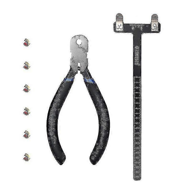 Archery Nocking Points Pliers And Bow Square Set Archery Tools Tuning Kit Nocking Pliers Bowstring Nock Points T Shape --subaoe