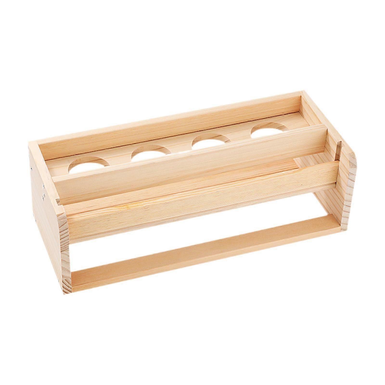 Paper Roll Dispenser Wooden for Drawing Writing Drawing Paper Roll Dispenser