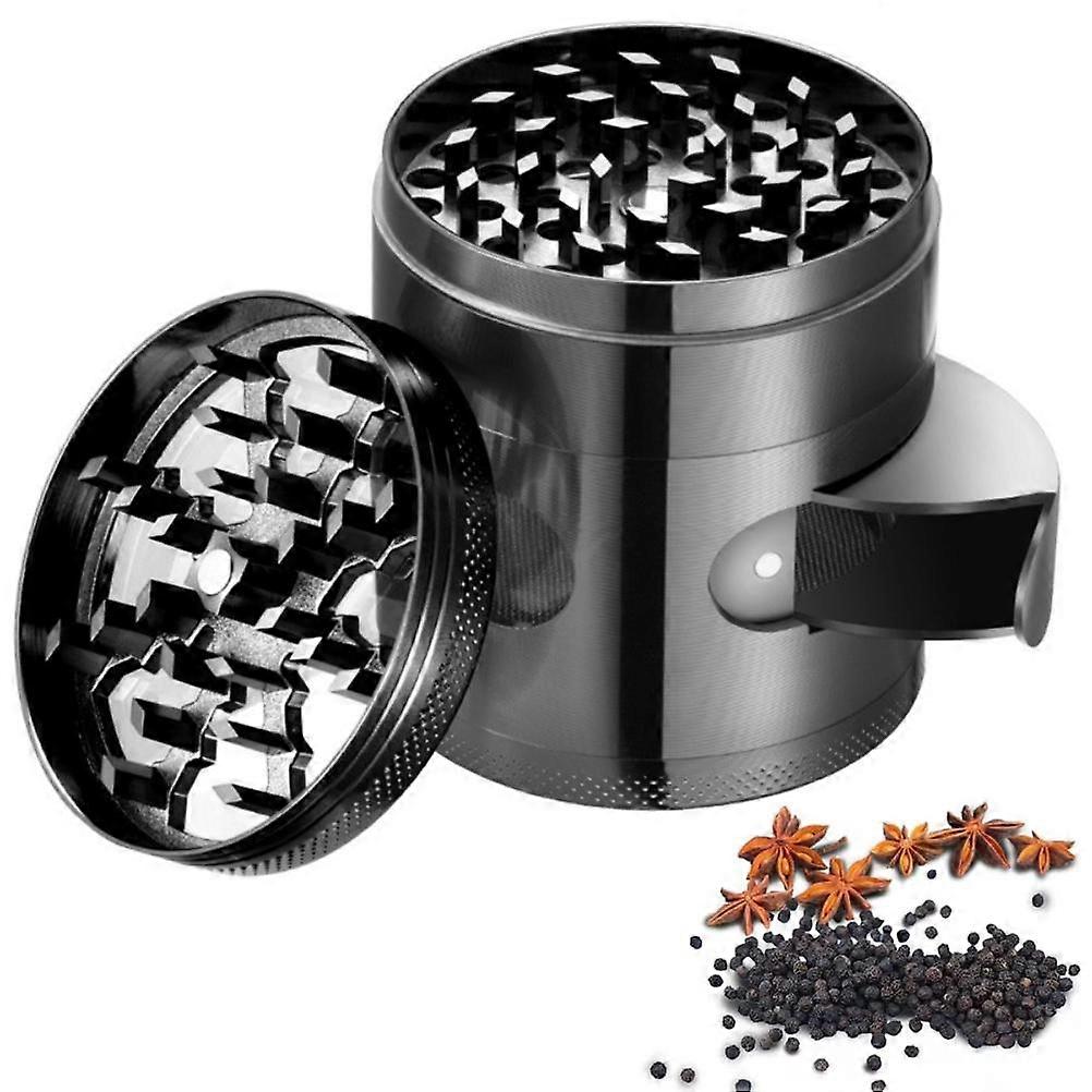 4 Layer Herb Grinder, Zinc Alloy