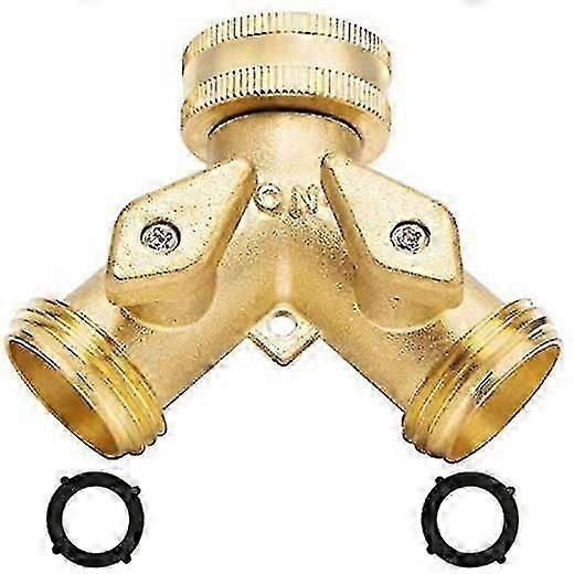 Brass Manifold, Splitter Two Way Washing Machine Hose Connector