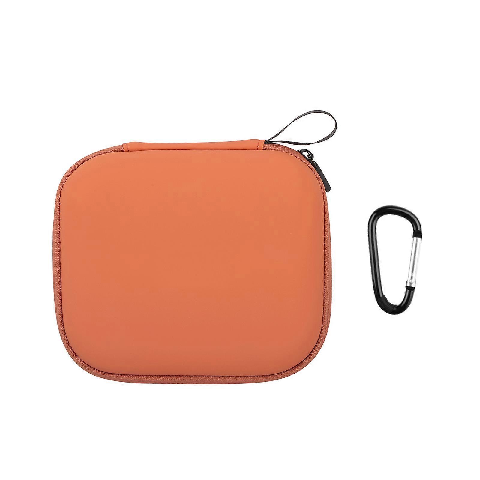 Portable Carrying Case Waterproof and Dustproof Hard Storage Bag for Drones Accessories  Orange