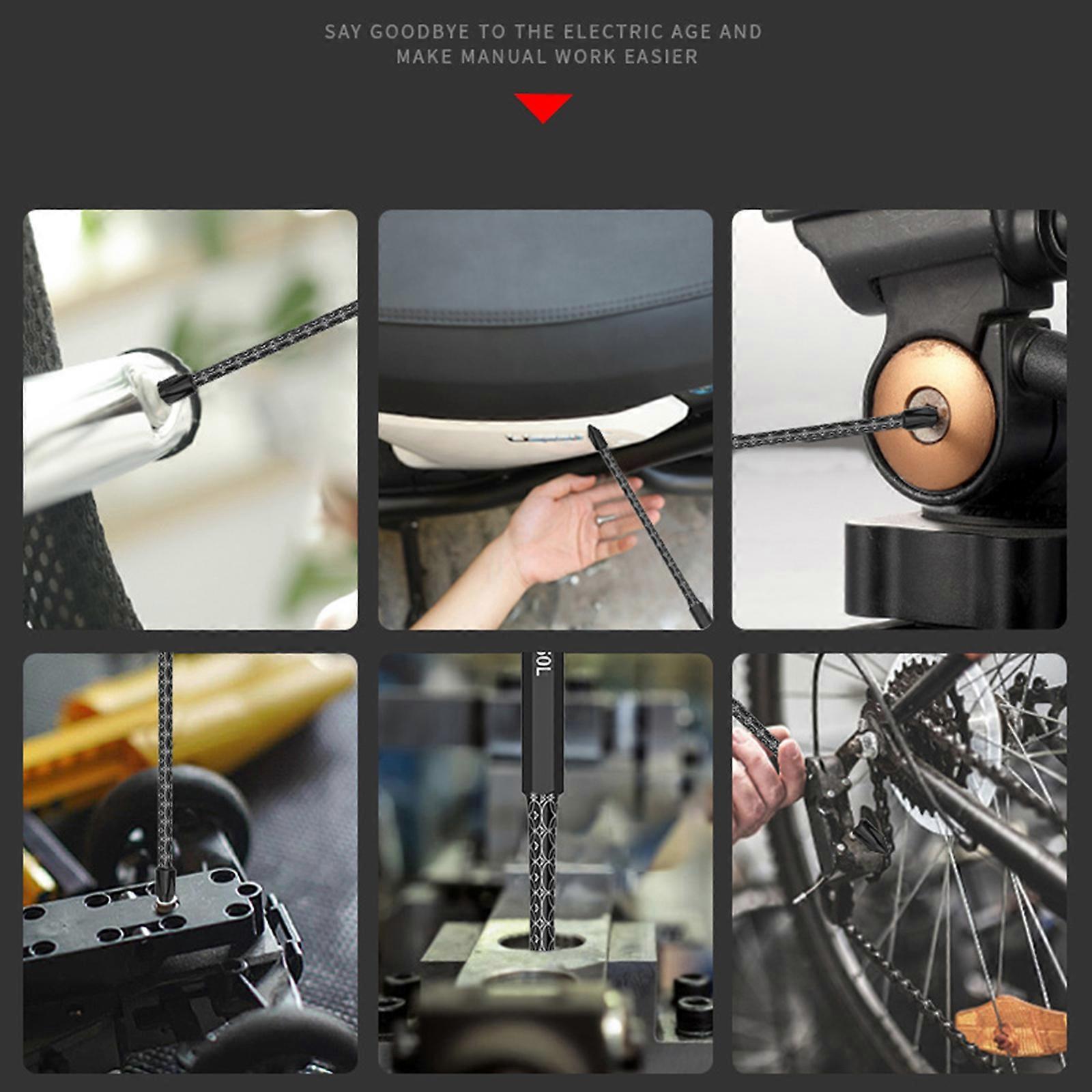 PH2 Magnetic Screwdriver Bit Steel not  Slip Designs High Torques Screwdriver High Hardness Tool for Power Drilling Tool Multicolor