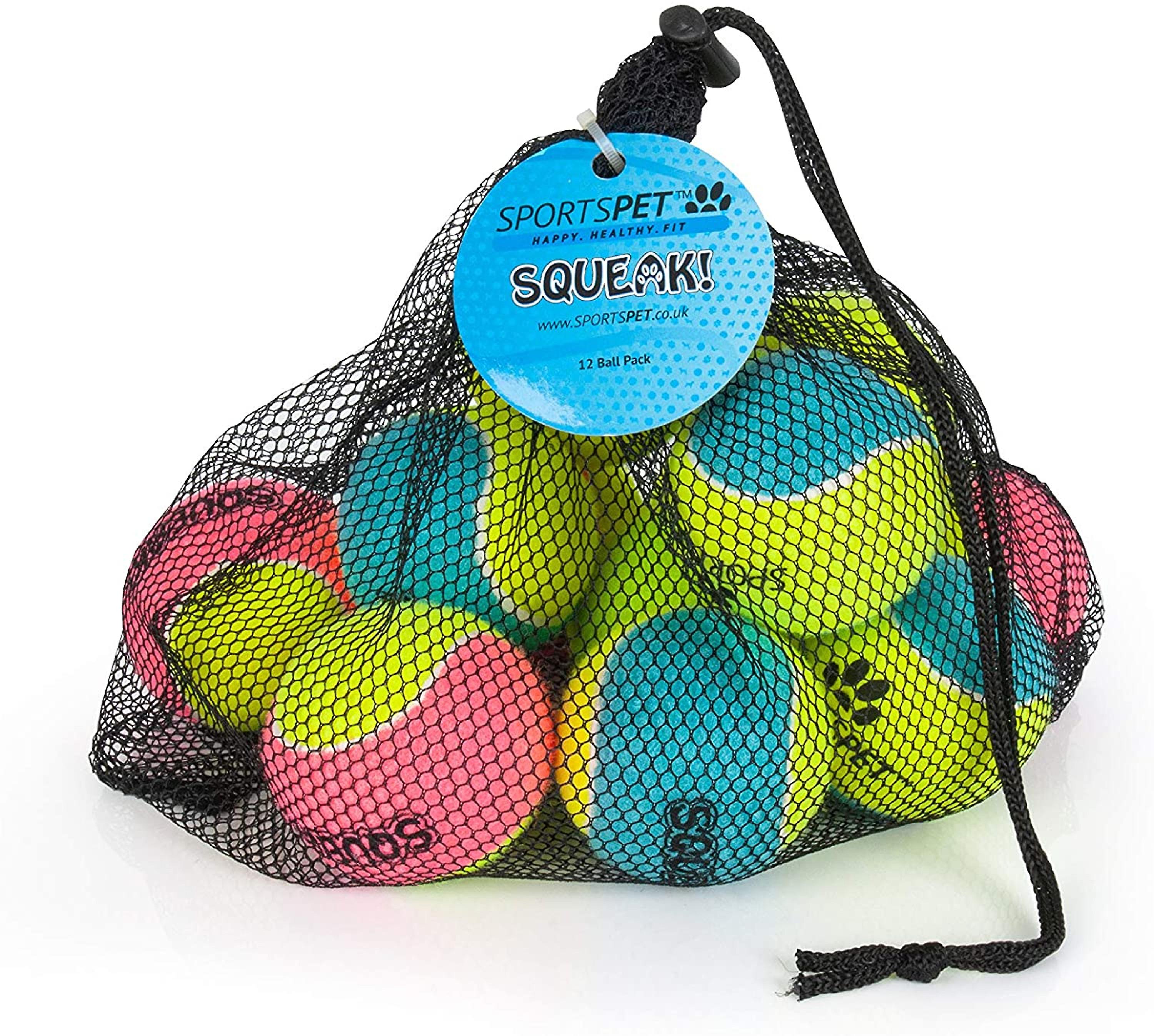 Sportspet 吱吱作响的狗网球