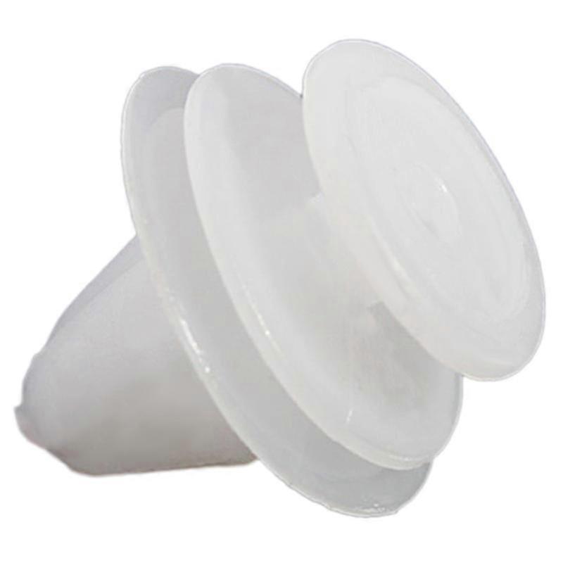 10x Car door panel mounting clips white Compatible 206 207 1007 307