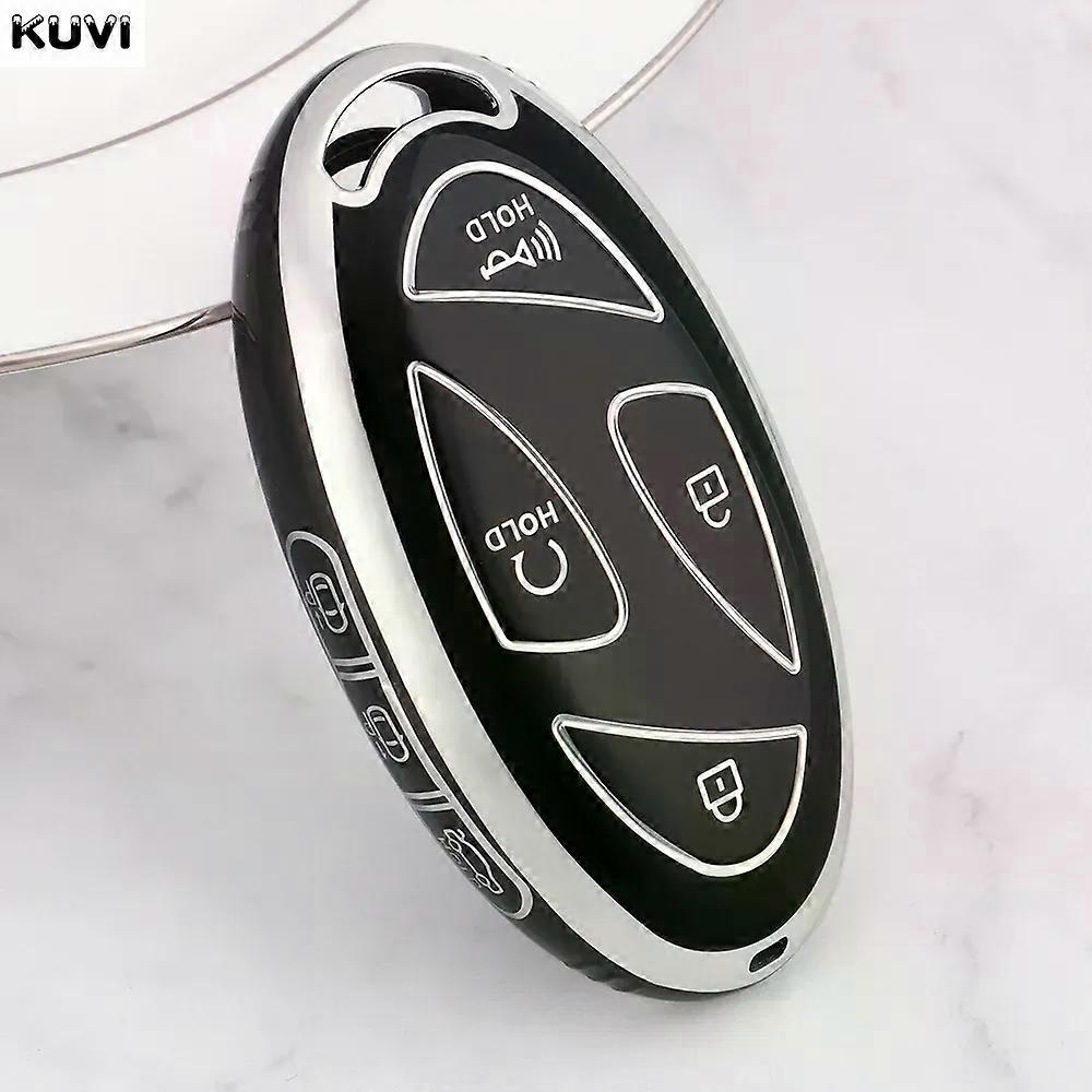 אופנה TPU רכב מפתח מקרה כיסוי מעטפת תואם Xiandai IONIQ 6 חדש גרנד פרי GN7 Kona מגן פוב תיק אביזרים