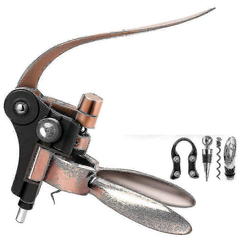 Wine Bottle Opener Corkscrew Set Of 5-wine Opener Kit