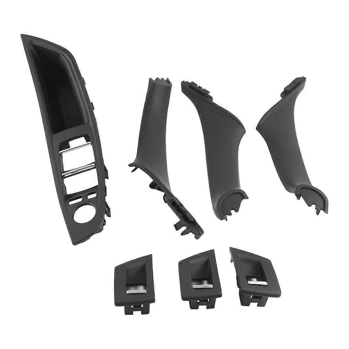 7Pcs Car Inner Door Handle Window Lift Switch Armrest Panel For- RHD