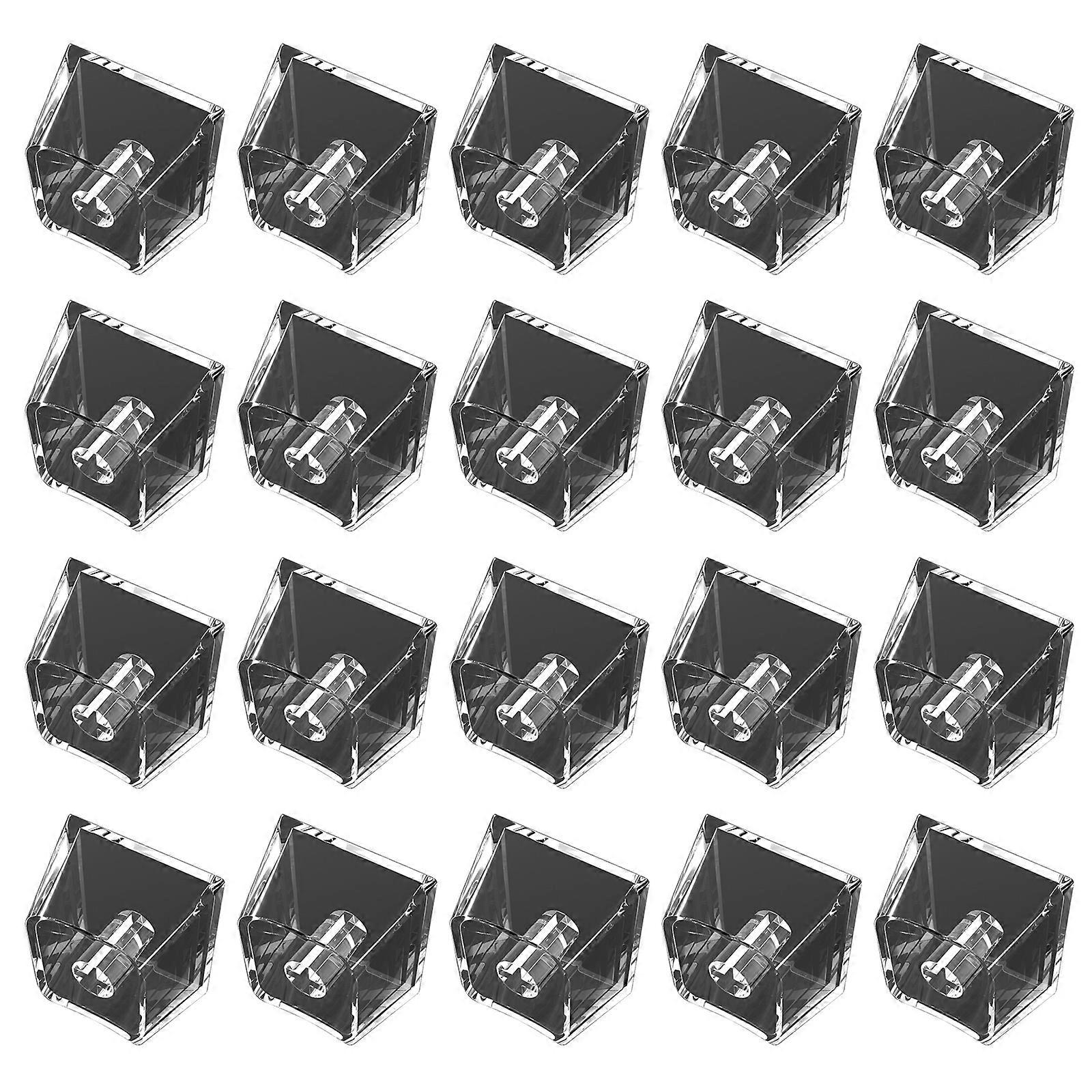 Transparent Crystal Mechanical Keyboards Key Blank Backlit Keycaps Original Height for Gateron Switches 20pcs