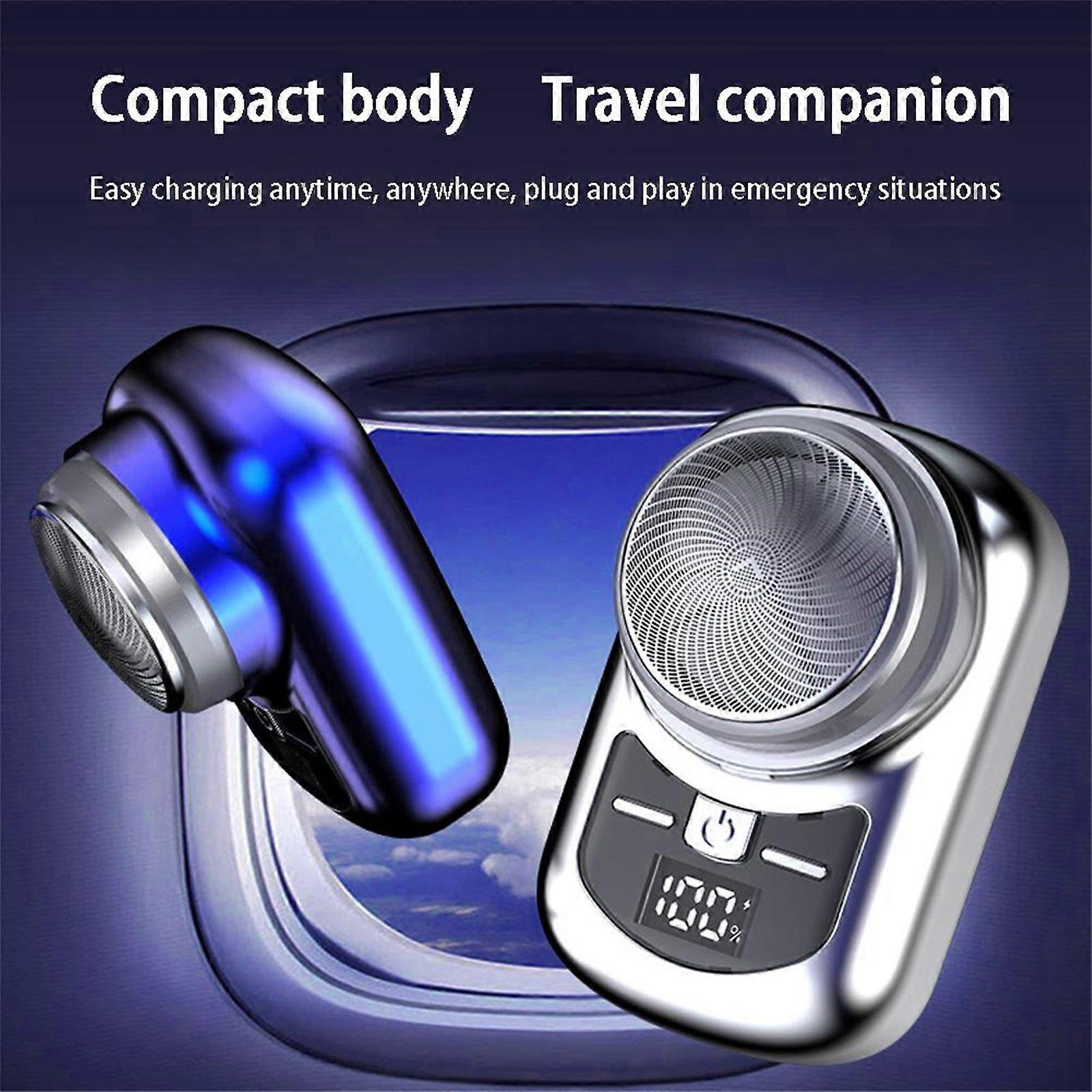 Washable Electronic Razors Mini Electric Travel Shaver For Men Pocket ...